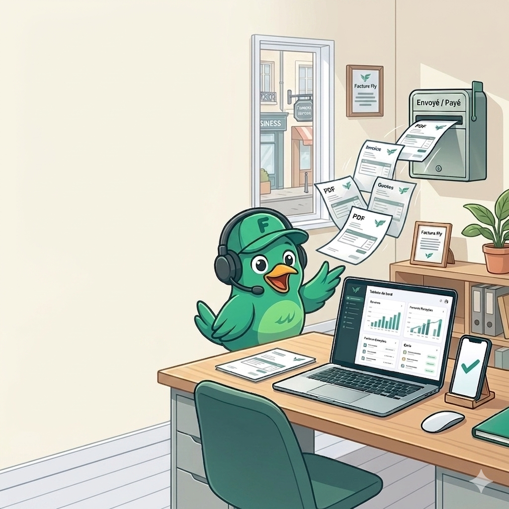 Illustration Facture Fly